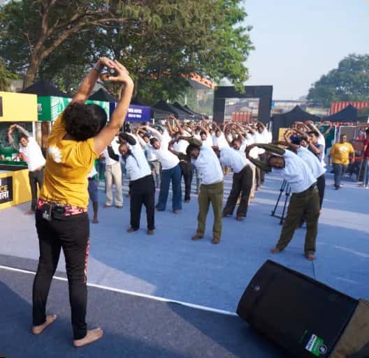 Truckasana wellness initiative for transport workers