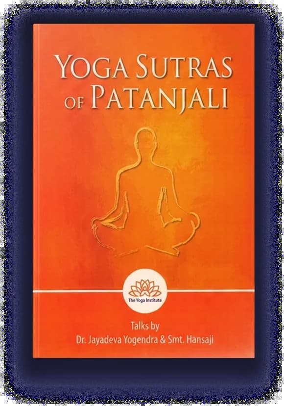 Yoga Sutras of Patanjali book featured on library banner
