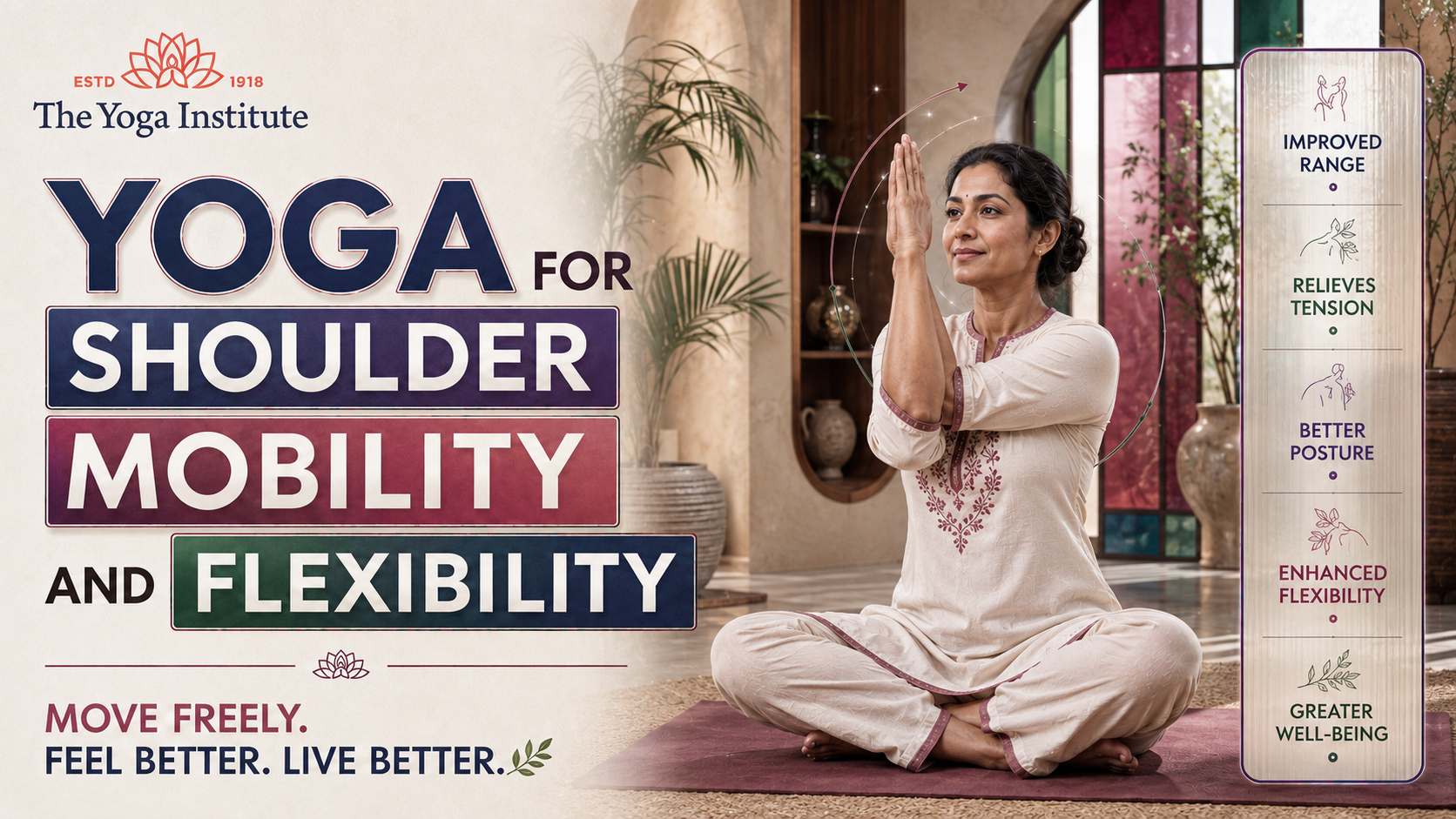 Yoga for Shoulder Mobility: Gentle Poses to Improve Movement and Flexibility