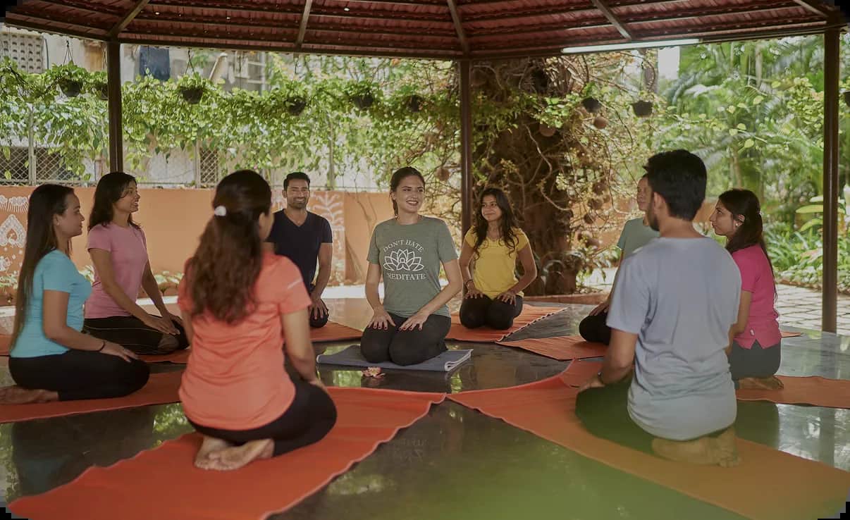 200 hrs Yoga TTC Batch 1 - 1 Month TTC Online & On Campus - English 200 hrs Yoga TTC Batch 1 - 1 Month TTC Online & On Campus - English course banner